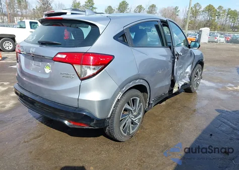 2019 Honda Hr-V Sport z USA, uszkodzony, nr VIN 3CZRU6H18KG720182
